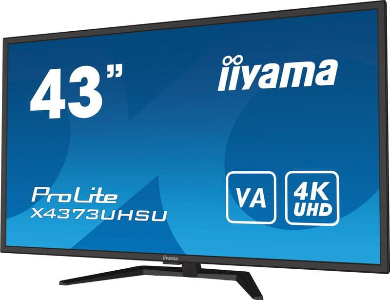 Монитор Iiyama 42.5" X4373UHSU-B1 VA Black