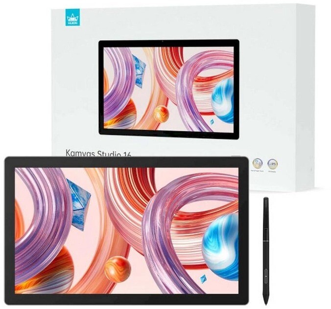 Графічний комп`ютер Huion Kamvas Studio 16 + рукавичка