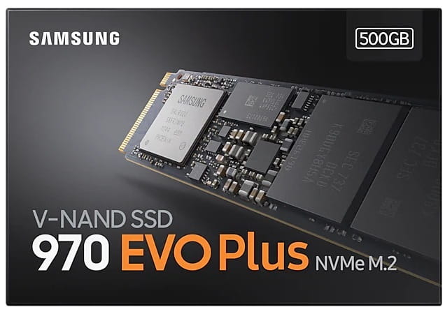 Накопитель SSD  500GB Samsung 970 EVO Plus M.2 PCIe 3.0 x4 V-NAND MLC (MZ-V7S500BW)