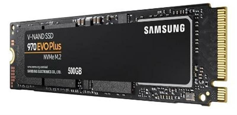 Накопитель SSD  500GB Samsung 970 EVO Plus M.2 PCIe 3.0 x4 V-NAND MLC (MZ-V7S500BW)