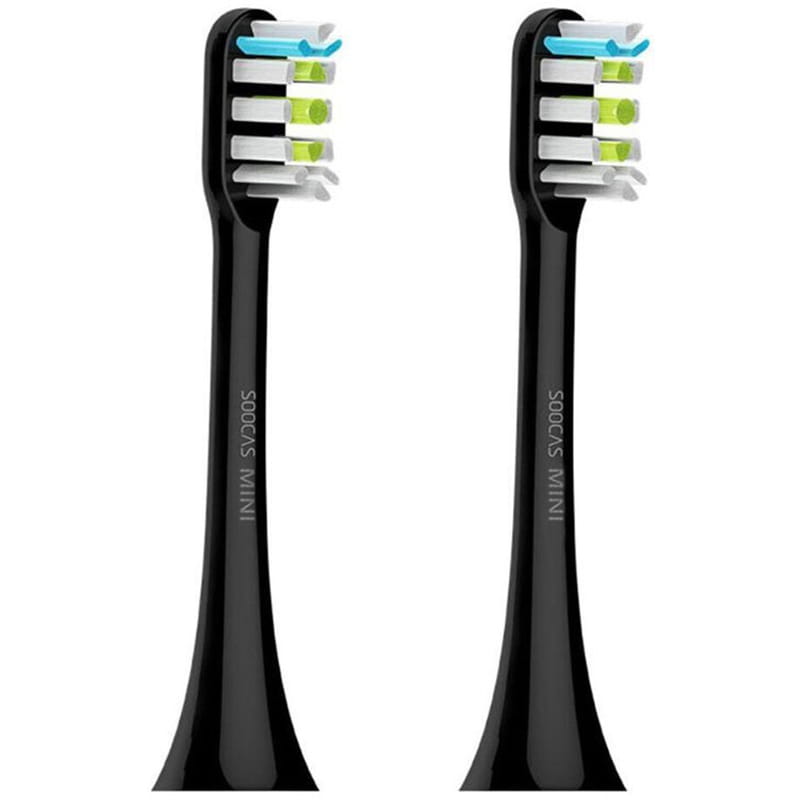 Насадка для зубної електрощітки Soocas General Toothbrush Head for X1/X3/X5 Black 2шт (451895)