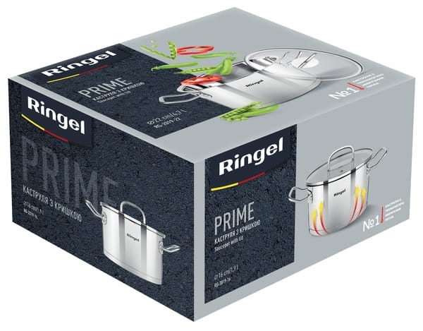 Каструля Ringel Prime 16 см 1.9 л (RG 2019-16)