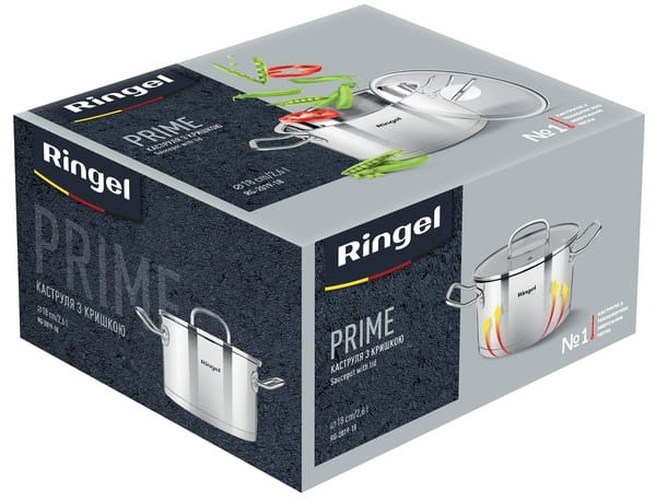 Кастрюля Ringel Prime 18 см 2.6 л (RG 2019-18)