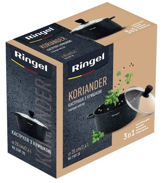 Каструля Ringel Koriander 20 см 2.4 л (RG-2107-20)