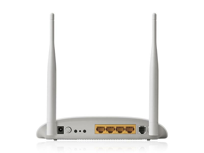ADSL модем TP-LINK TD-W8961N (N300, 4xLan, 1xRj-11, 2 антенны)