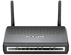 ADSL модем D-Link DSL-2740U, 4xLan, 1xRj-11, Wi-Fi 150Mbit