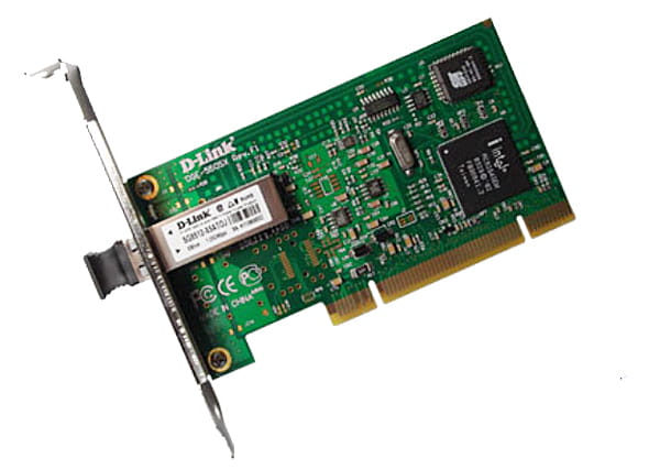 Сетевая карта D-Link DGE-550SX 1port 1000BaseSX, PCI