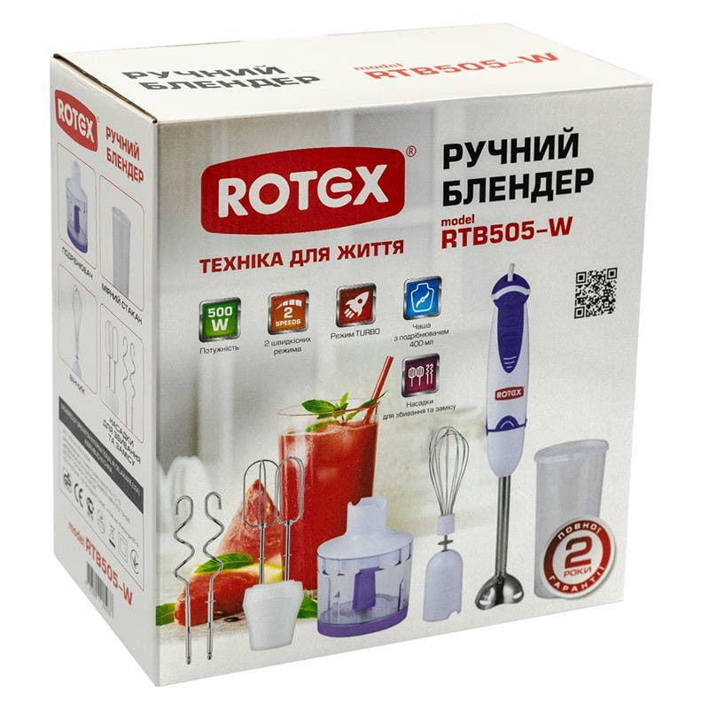 Купить Блендер Rotex RTB505-W Блендер Rotex RTB505-W