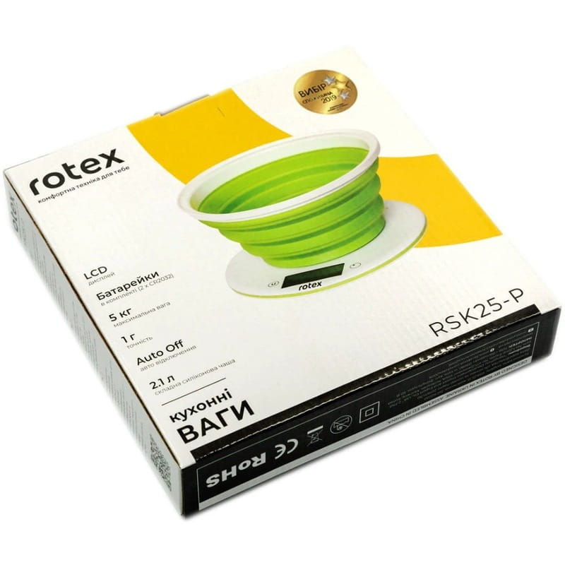 Ваги кухонні Rotex RSK25-P
