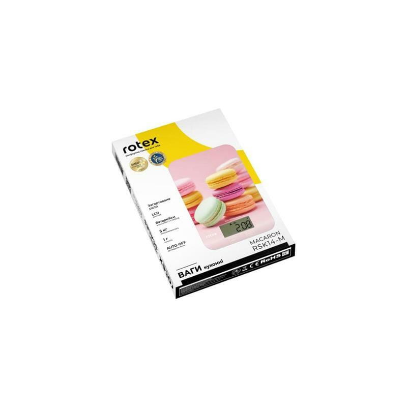 Весы кухонные Rotex RSK14-M Macaron