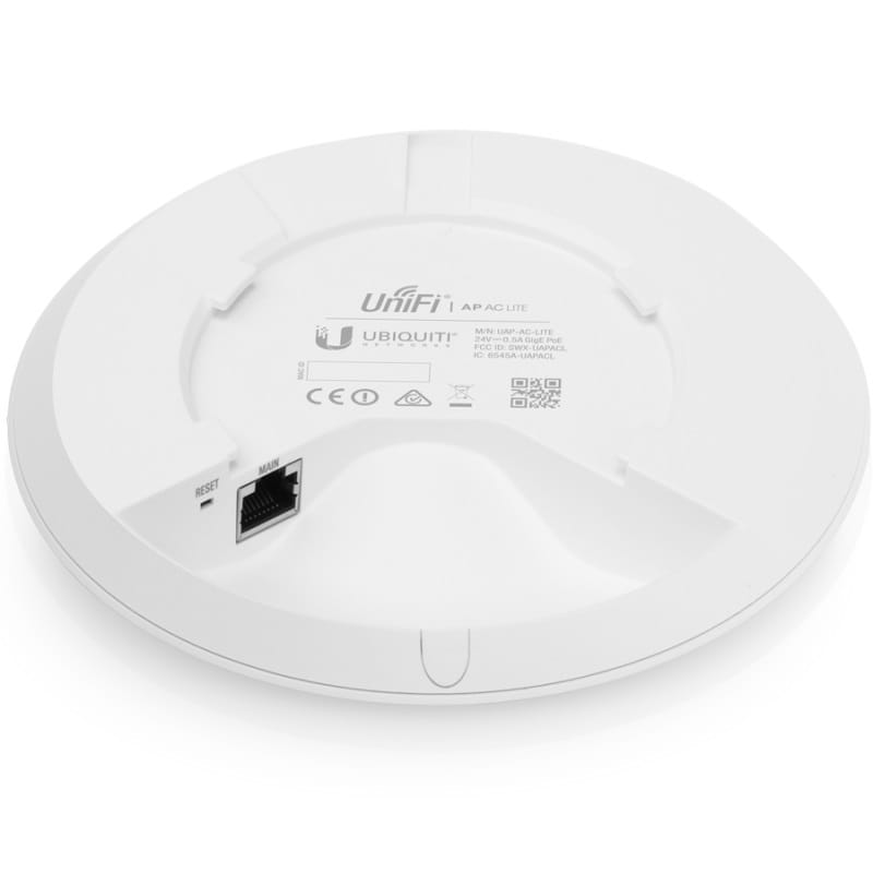 Точка доступу Ubiquiti UniFi UAP-AC Lite (UAP-AC-LITE) (AC1200, 1хGE, без адаптера та коробки)_Bulk