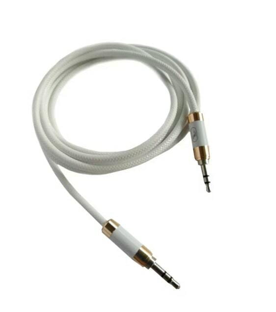 Аудіо-кабель SkyDolphin SR15 3.5 мм - 3.5 мм (M/M), 2 м, White (AUX-000072)