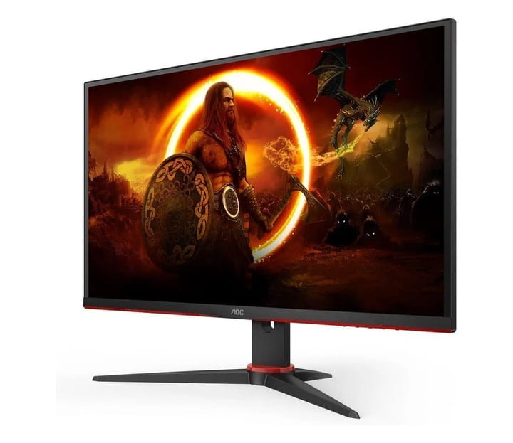 Монiтор AOC 27" Q27G2E/BK VA Black/Red 155Hz