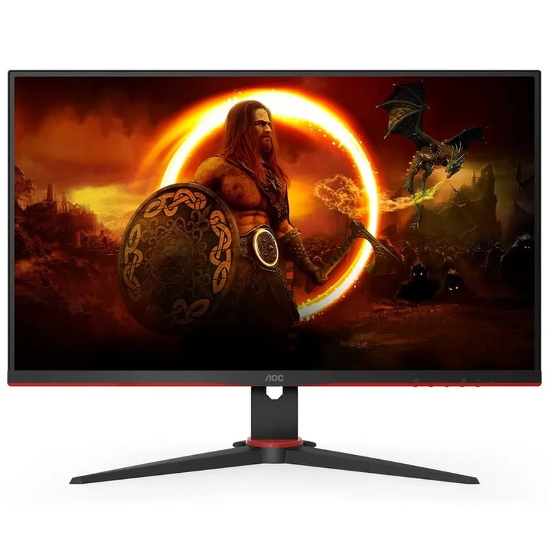 Монiтор AOC 27" Q27G2E/BK VA Black/Red 155Hz