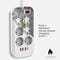 Фото - Фільтр живлення ColorWay CW-CHE64PDW 6 розеток, 4USB (Type-C PD20W + 3USB QC3.0) (38W), 2м, White | click.ua