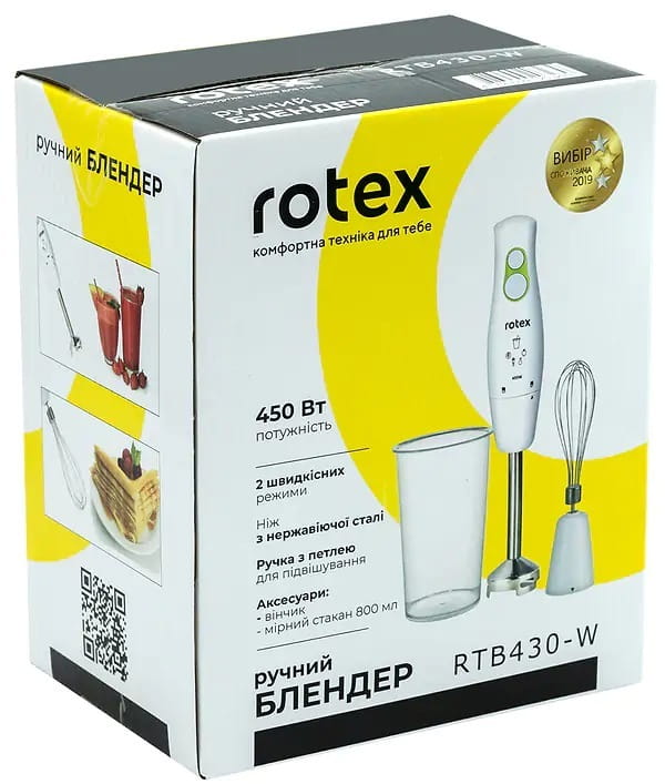 Блендер Rotex RTB430-W