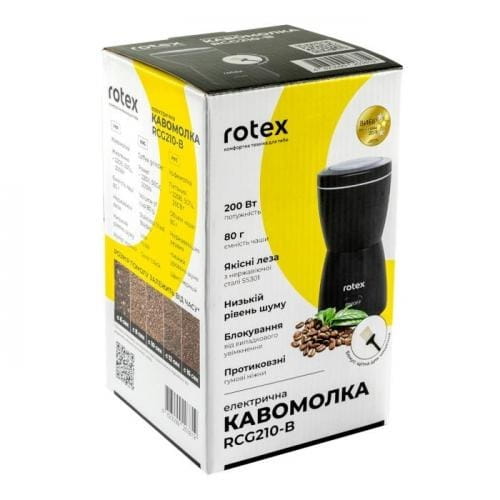 Кофемолка Rotex RCG210-B