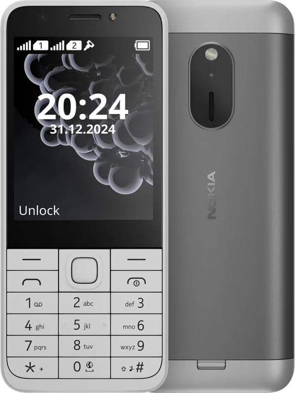 Мобiльний телефон Nokia 230 2024 Dual Sim White