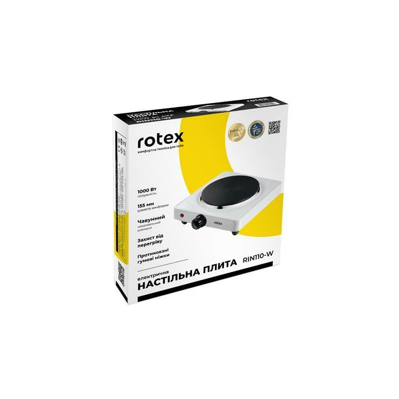 Настольная плита Rotex RIN110-W