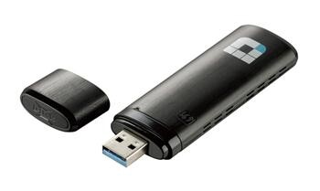 Беспроводной адаптер D-Link DWA-182 802.11ac, USB