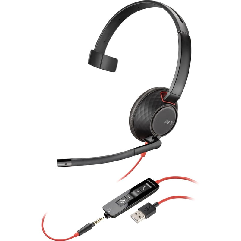 Гарнитура Poly BlackWire 5210 Black (80R98AA)