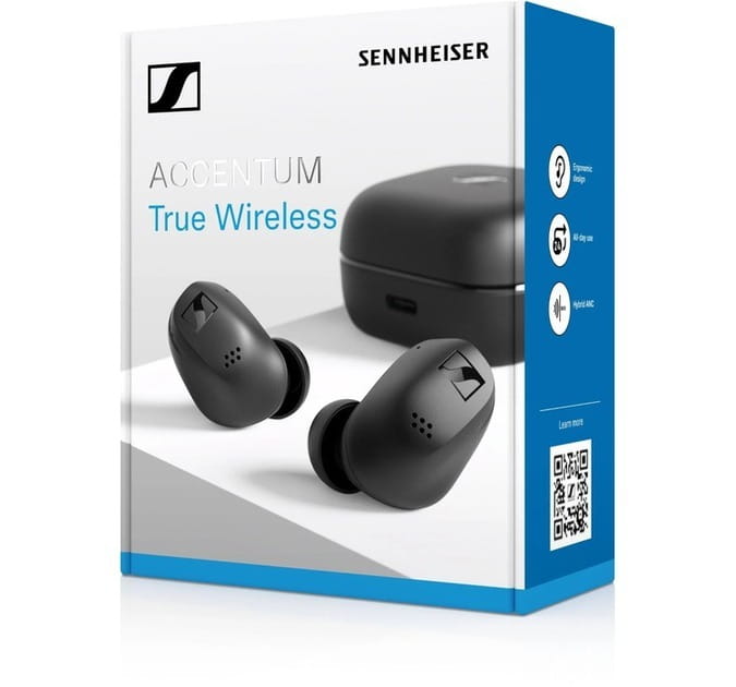 Bluetooth-гарнитура Sennheiser Accentum True Wireless Black (700262)