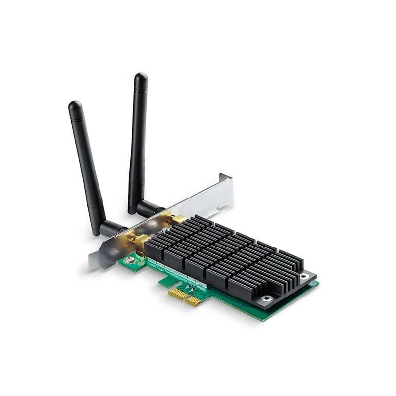 Беспроводной адаптер TP-Link Archer T6e (AC1300, PCI-E, 2 съемные антенны)