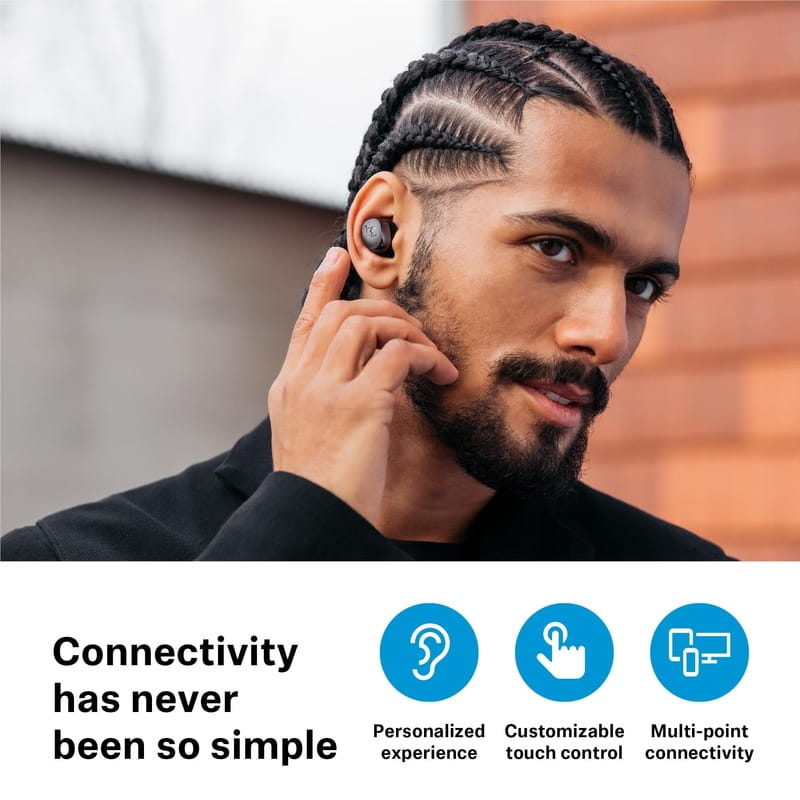 Bluetooth-гарнiтура Sennheiser Momentum True Wireless 4 Black (700365)