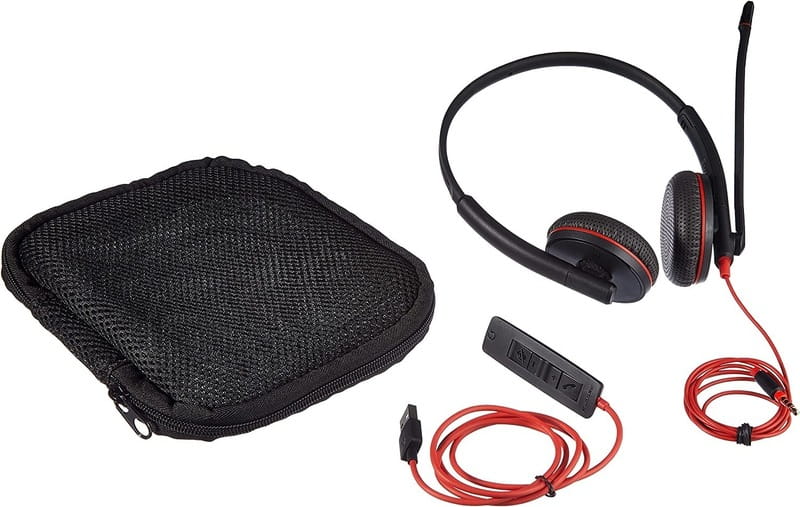 Гарнитура Poly BlackWire C3225 USB-A HS Stereo Black (80S11AA)