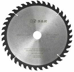 Диск пильний по дереву S&R WoodCraft 250x30x2.6 Z40 (238040250)