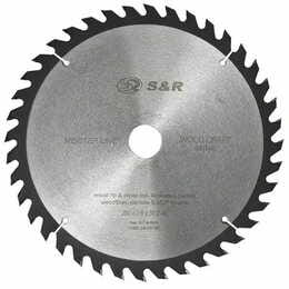 Диск пильний по дереву S&R WoodCraft 250x30x2.6 Z40 (238040250)