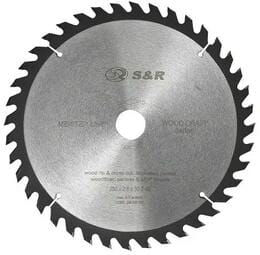 Диск пильный по дереву S&R WoodCraft 250x30x2.6 Z40 (238040250)