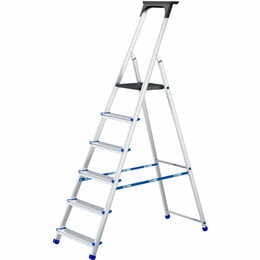 Стремянка алюминиевая Stark Salt 506 Pro Gray (527160103)