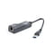 Фото - Мережевий адаптер Gembird (NIC-U3-02) USB - Gigabit Ethernet, чорний | click.ua