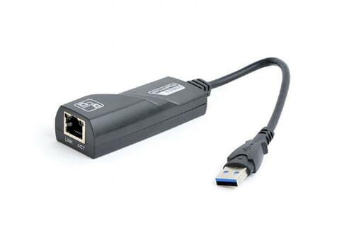 Фото - Сетевая карта Gembird Мережевий адаптер   USB - Gigabit Ethernet, чорний NIC-U (NIC-U3-02)