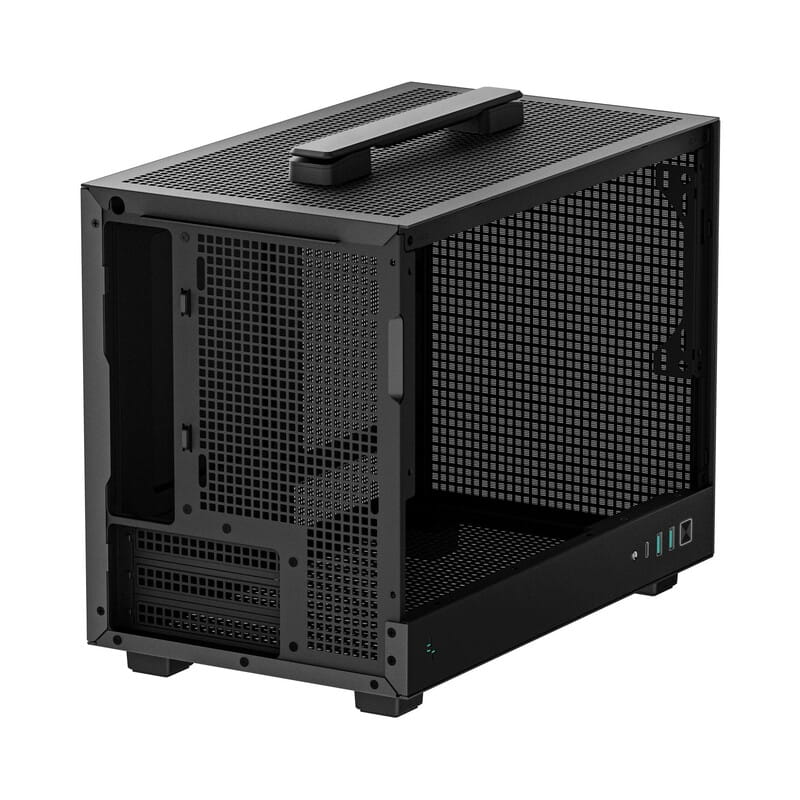 Корпус DeepCool CH160 Black (R-CH160-BKNGI0-G-1) без БП