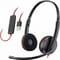 Фото - Гарнитура Poly BlackWire C3220 USB-A Bulk Stereo Black (77R32A6) | click.ua