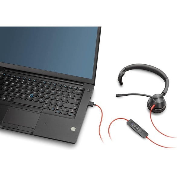 Гарнитура Poly BlackWire C3310 M USB-A HS Mono  Black (767F6AA)