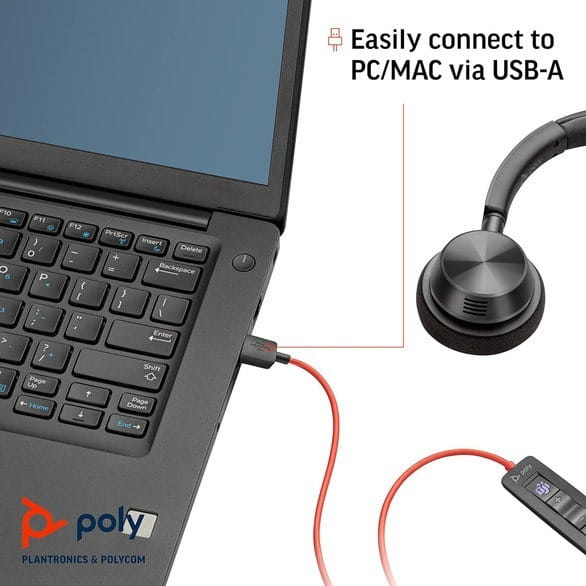 Гарнитура Poly BlackWire C3310 M USB-A HS Mono  Black (767F6AA)