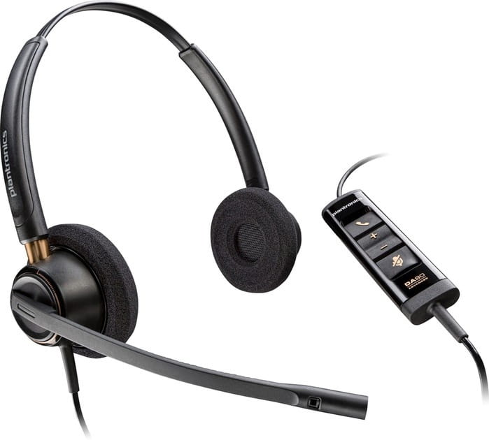 Гарнитура Poly EncorePro 525 M USB-A Stereo Black (783R2AA)