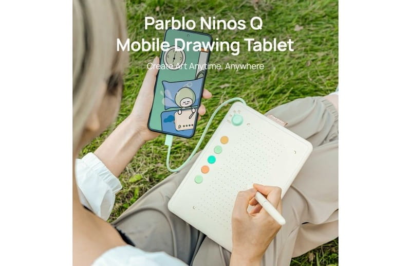 Графический планшет Parblo Ninos Q Mobile