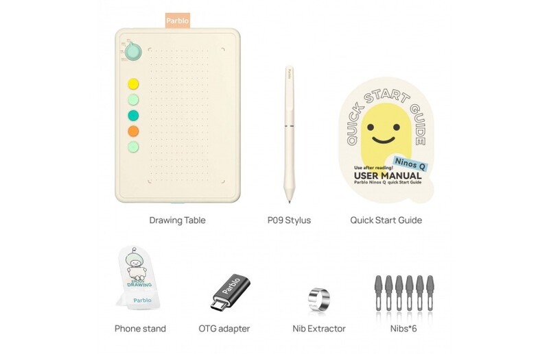 Графический планшет Parblo Ninos Q Mobile