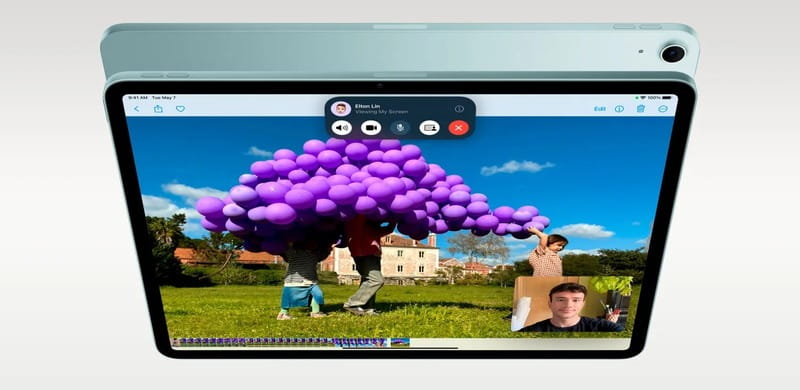 Планшет Apple A2902 iPad Air 11 (2024) Wi-Fi 128GB Blue (MUWD3NF/A)