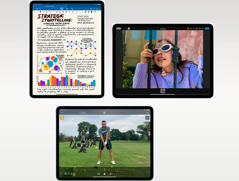 Планшет Apple A2902 iPad Air 11 (2024) Wi-Fi 128GB Blue (MUWD3NF/A)