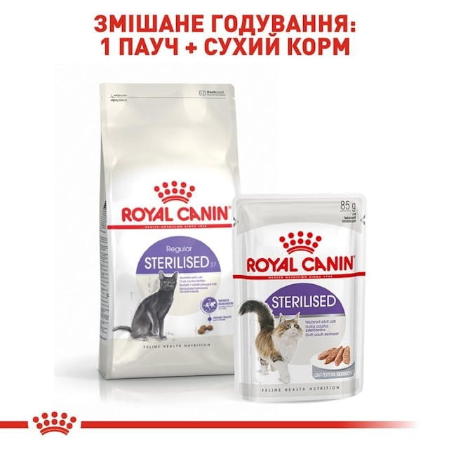 Сухой корм для стерилизованных кошек Royal Canin Sterilised 4 кг (2537040)