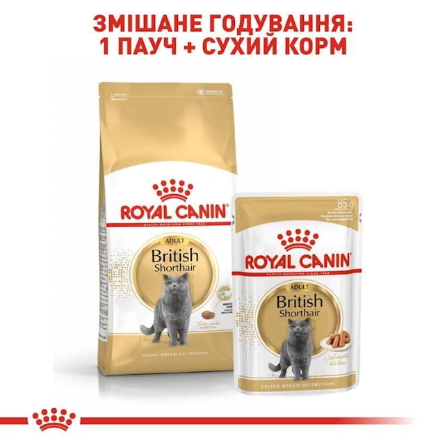 Сухой корм для кошек Royal Canin British Shorthair Adult 4 кг (2557040)