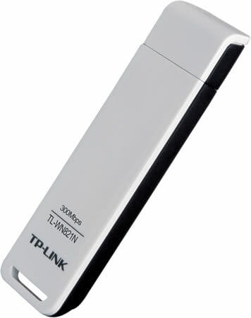 Беспроводной адаптер TP-Link TL-WN821N  (300Mbps, USB)