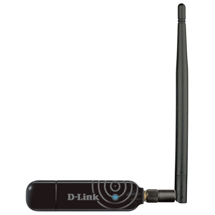 Бездротовий адаптер D-Link DWA-137 802.11n 150Mbps, зовнішня антена, USB