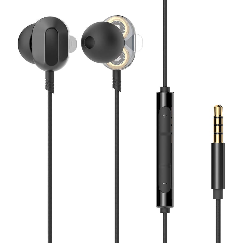 Гарнитура HP DHE-7003 Volume Control Black (DHE-7003)