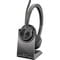 Фото - Гарнітура Poly Voyager 4320 M HS + BT700 + Charging Stand Stereo Black (76J17AA) | click.ua